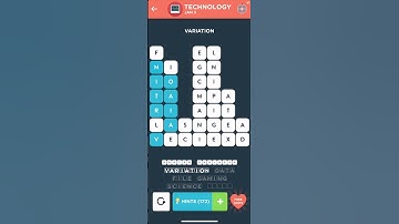 WordBrain 2 PUZZLE OF THE DAY Technology