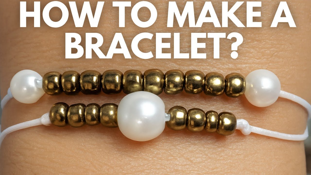 Make This Viral Pearl Bracelet in 5 Minutes | DIY Jewelry for Beginners