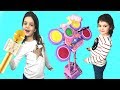 EYVAH! ÖYKÜ KONSER VERİYOR - Funny Kids Music Video