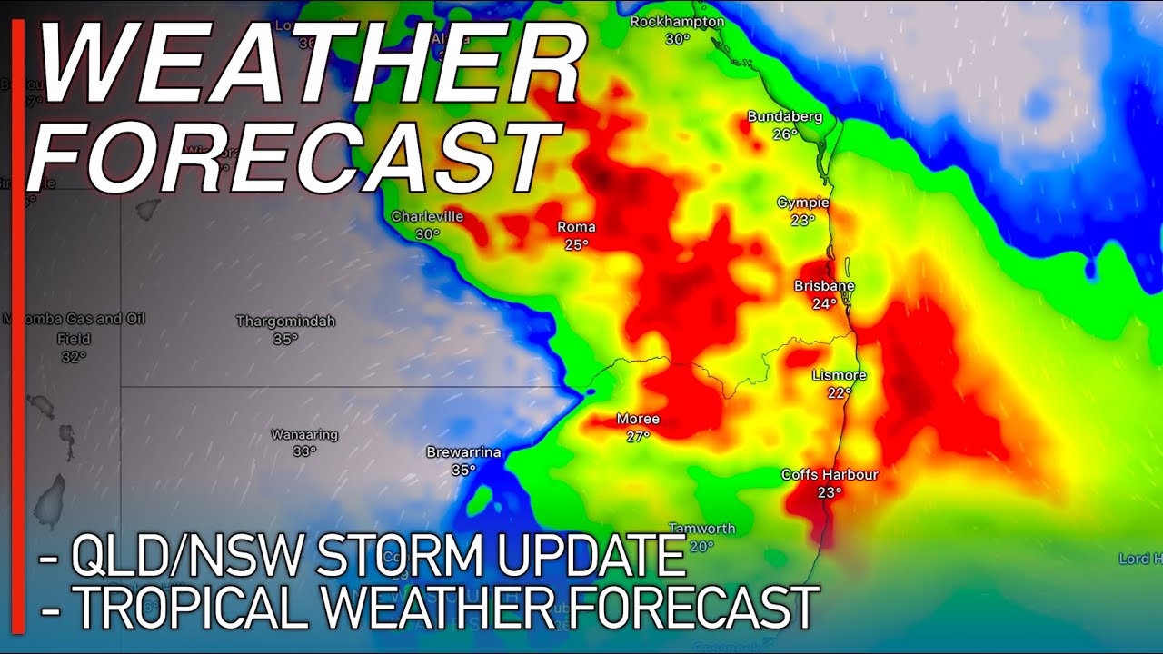 Powerful Severe Storms Forecast Across Queensland and New South Wales ...