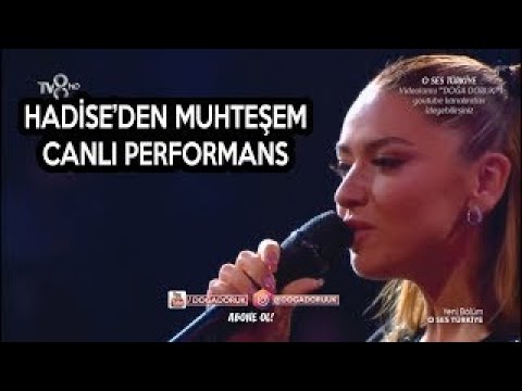 Hadise'den Muhteşem Canlı Performans | O Ses Türkiye
