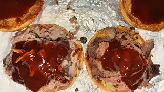 Mr J Tries Arby’s BBQ Pulled Pork & Beef Brisket 