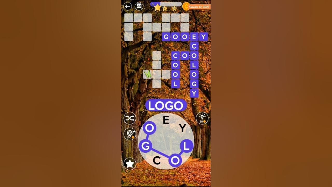 Wordscapes Daily Puzzle October 12, 2022 Answers YouTube