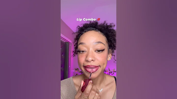 WOULD YOU WEAR THIS LIP COMBO? 🤨💋 #asmr #asmrsounds #shorts #lipgloss