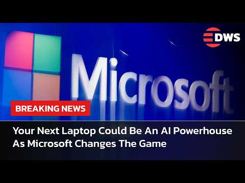 Microsoft Unveils Powerful AI Laptop With Nvidia Chip For Local AI | DWS News | RA14