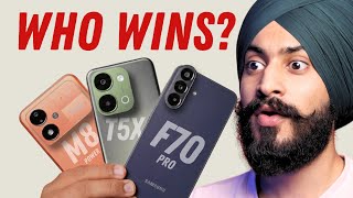 Best Budget Phone Under ₹25,000 | Poco M8 Power vs Samsung F70 Pro vs vivo T5x