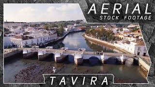 Tavira ● Portugal 🇵🇹 | 4K Aerial Drone Stock Footage