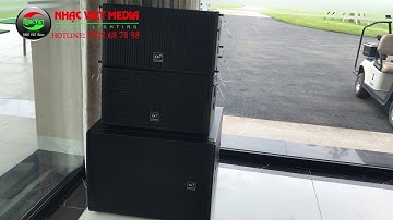 Test bàn giao dàn loa array TKT Sound về Sân Golf Long An 0902.687898