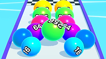 Ball Run 2048 Merge Number ! MAX LEVELS Gameplay Walkthrough New Update Part 228 android, ios