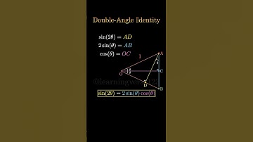 Trigonometric identity - part 3 - double angle identity