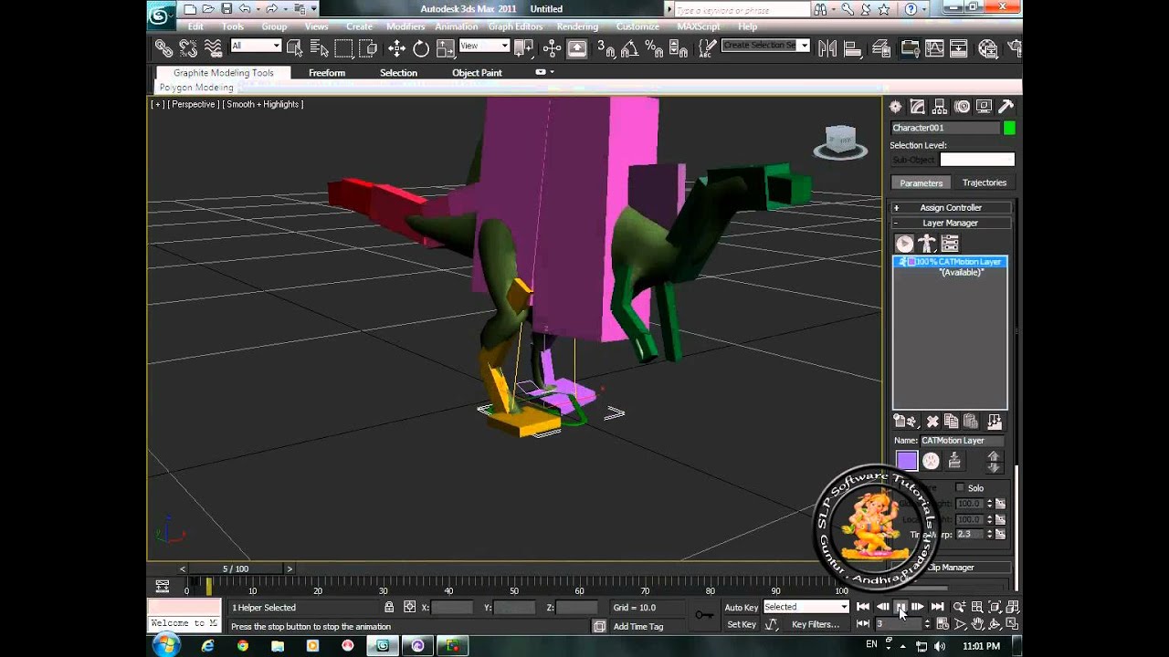 Cat Rig Dinosor part 5 - 3ds max - YouTube