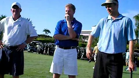 Greg Garber's 1st Swing of the day... 5* Bang-O-Ma...