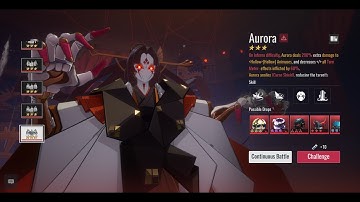 Etheria Restart: Aurora Inferno (Threshold) Consistent 3 Stars Clear