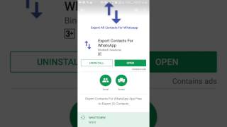Export Contacts For WhatsApp Android App screenshot 2