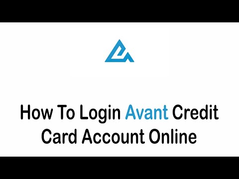 How to Login Avant Credit Card Account Online (2022) | Avant Credit Card Sign In