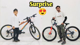 Arsh ki new cycle 😍 unexpected gift