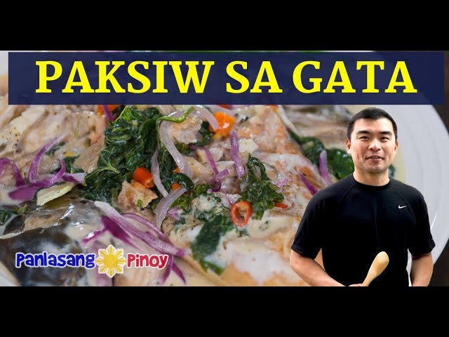 How to Cook Paksiw na Salmon sa Gata | Panlasang Pinoy