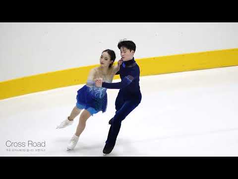 김지니 &amp;amp; 이나무 Jinny KIM &amp;amp; <strong>Namu</strong> LEEㅣ아이스댄스 Jr.Ice Dance - FD - Official Practiceㅣ2023-01-04 피겨종합선수권대회