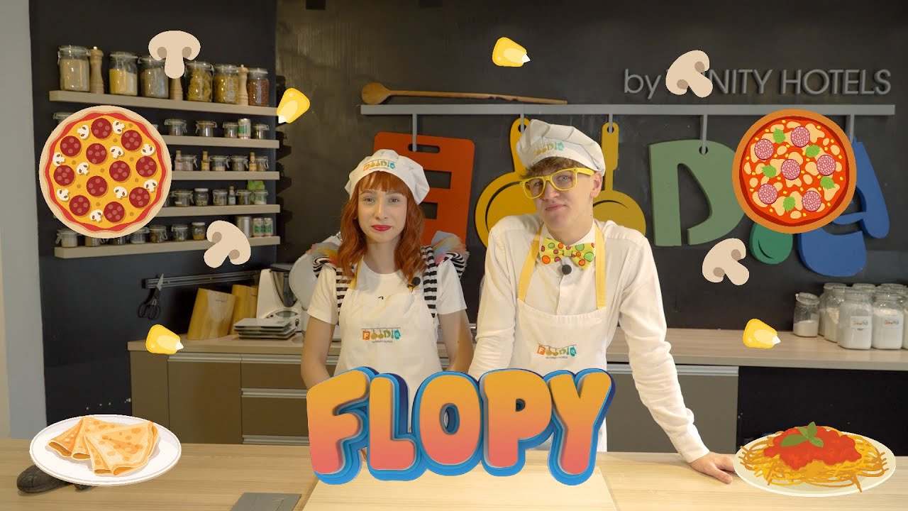 Flopy a Nitka pečú pizzu | Flopy