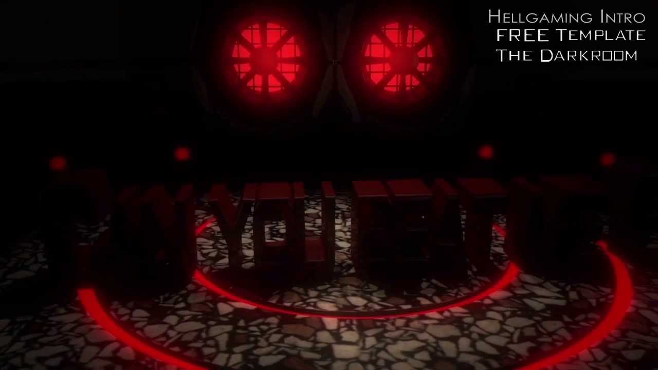 After Effects & Cinema 4D FREE Template / Dark Room (C4D) & Epic Broken