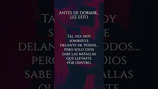 🌙 ANTES DE DORMIR… LEE ESTO 🙏