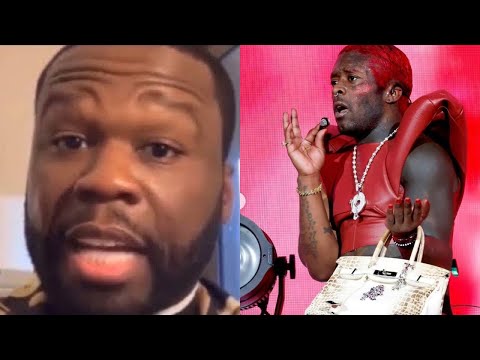 50 Cent REACTS To Lil Uzi Vert Wearing FINGERNAIL POLISH & PURSE At Show WHAT MAKE YOU DO 