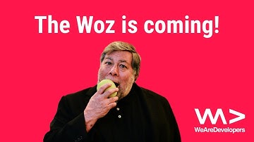 Steve Wozniak at WeAreDevelopers World Congress 2018