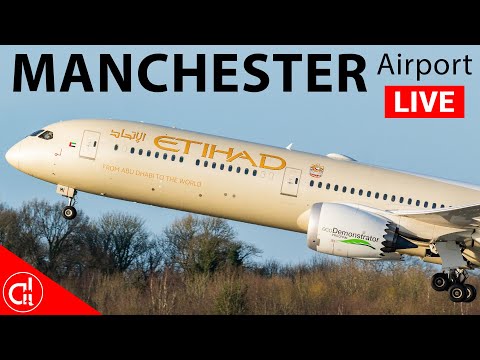 🔴 LIVE | Manchester Airport Planespotting