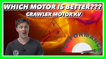 1000KV @ 20:1 gear down vs. 2000KV @ 40:1 gear down || Holmes Hobbies which motor is better