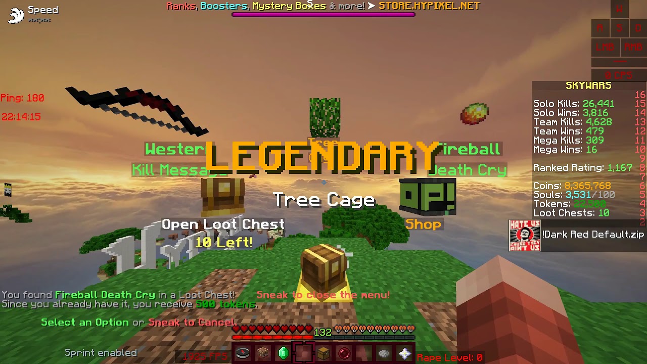 Opening 20 Skywars Loot Boxes!