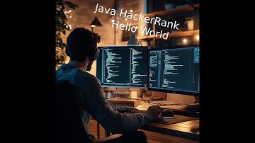 Java HackerRank series Hello World