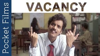Hindi Comedy Short Film - Vacancy | This interview might become your reality | Funny Interview