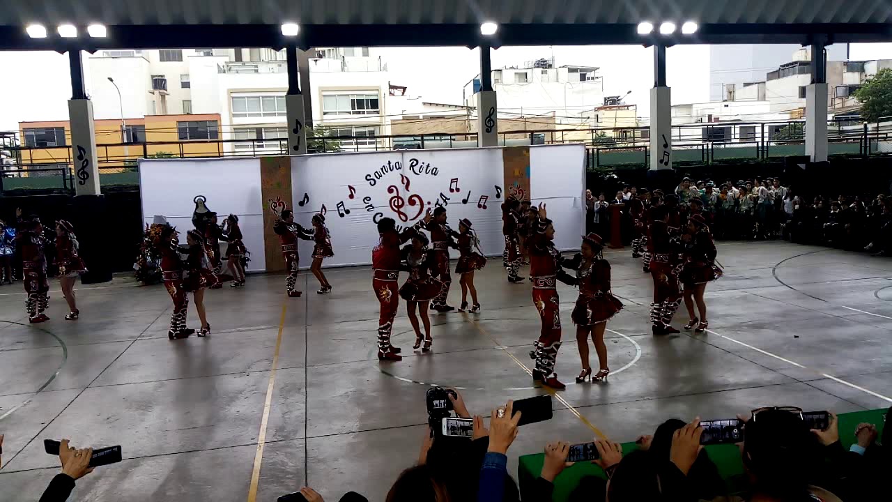 Danza Caporales - Promoción 38  2019- Colegio Santa Rita de Casia -