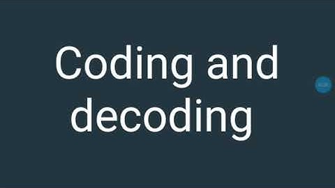 KERALA PSC | MATHS | CODING & DECODING