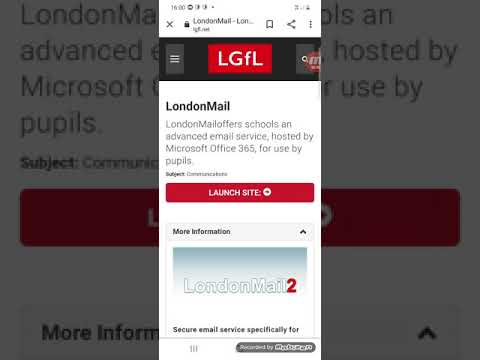 How to login to your LGFL Email accounts