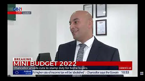 GB News- Adam Hayes Comments on Mini Budget Friday 23rd September 2022