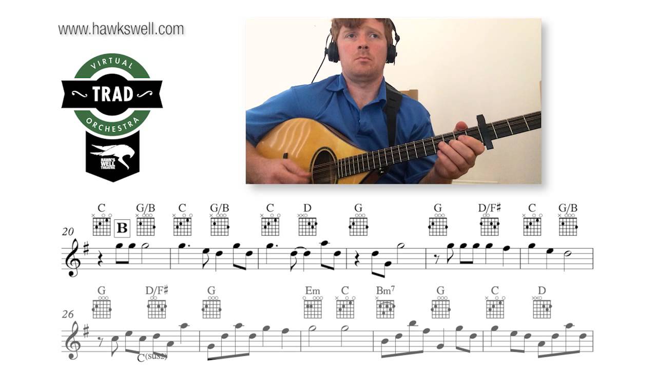 Virtual Trad Orchestra Tutorial Bouzouki  (8vb - ottava bassa)