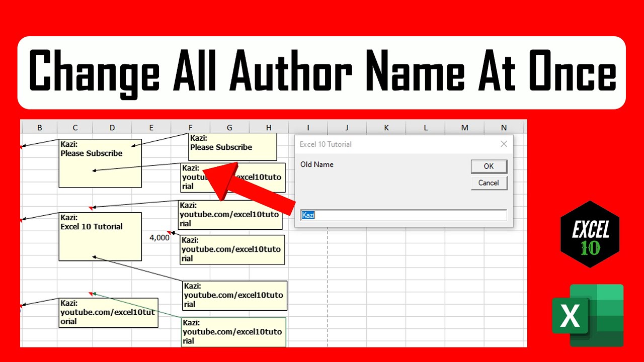 4 Ways to Delete or Change the Author Names for Comments in Your