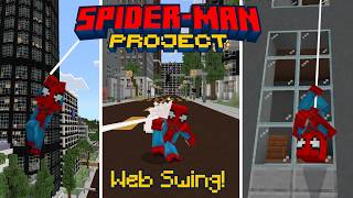 Web Swinging - Spider-Man in Minecraft Bedrock screenshot 5
