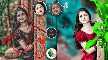 New Snapseed 💯% Realistic Background Colour Change Secret Tricks 2022 | Snapseed Face Smooth Tricks