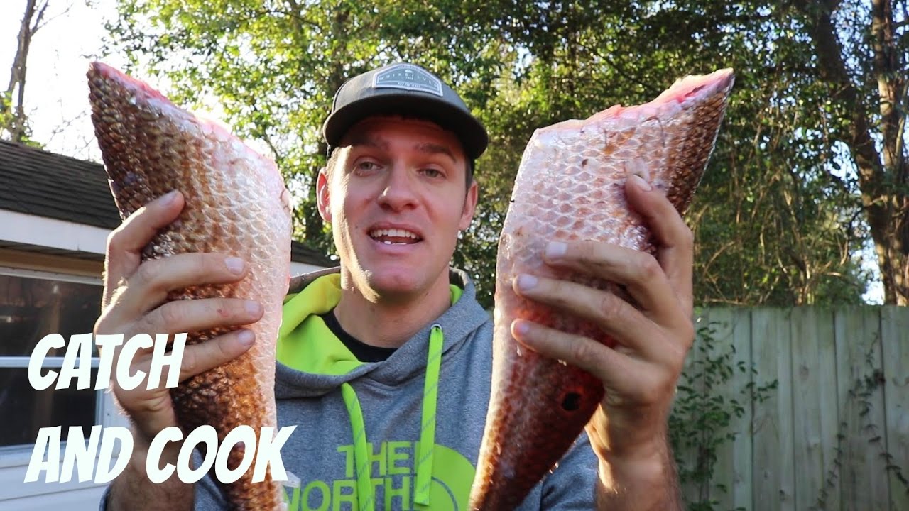 Catch And Cook Ep 7 Redfish On The Half Shell Youtube