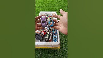 Unboxing and Testing Car Racing and Bus Tayo Diecast No Talking With Natural Sound Water