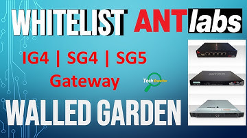 How to Set Up Walled Garden Whitelisting on ANTlabs Gateway IG4 SG4 SG5 Step by Step Guide