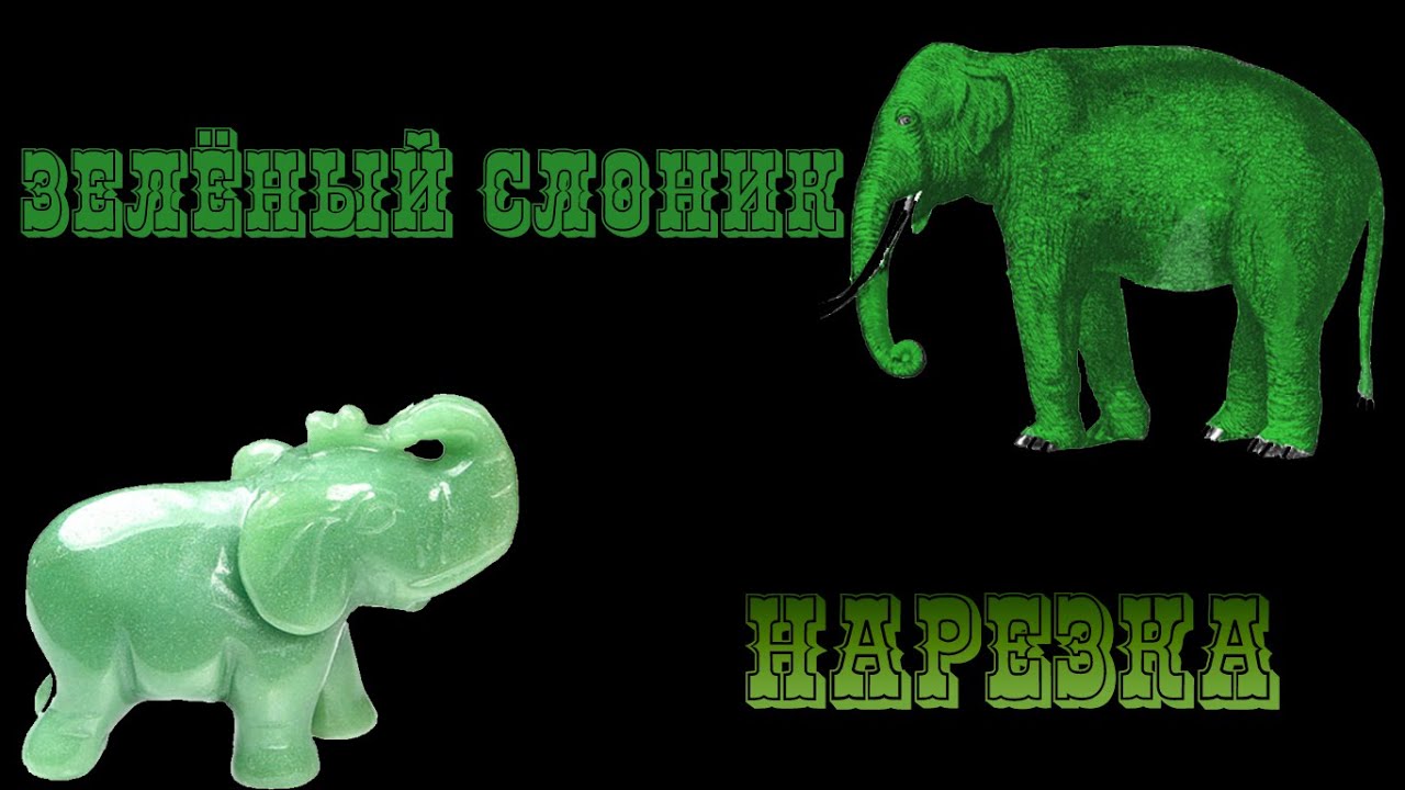 Зеленая слоновая