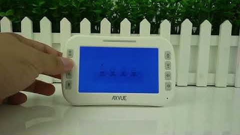 How to pair the camera and the monitor?