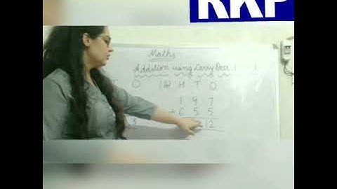 Grade 2 Math - Addition With Carry - Video no. 3 by Ms. Aishwarya