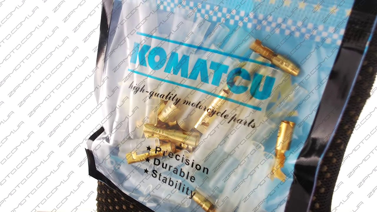 Клеммы ножевые с изоляцией (пара) (круглые, 4 мм) KOMAT... - YouTube