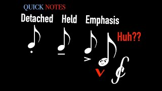 What Does The Marcato Articulation Mean  Quick Notes