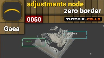 0050. adjustment node ( zero border node ) in Gaea