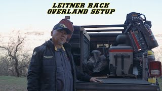 Jeep Gladiator Overland Bed SetUp  Leitner Designs Bed Rack Loudout